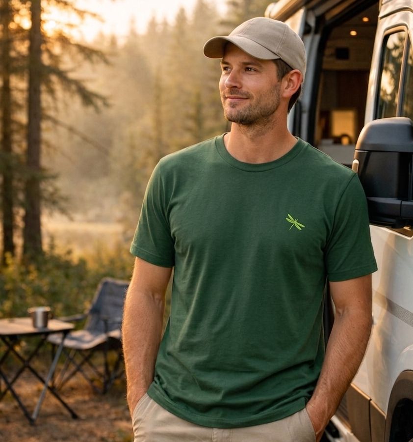 NaturGwand® T-Shirt aus Holz grün