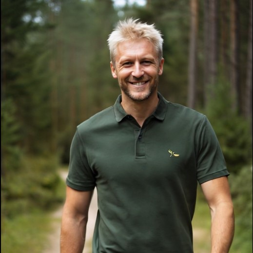 NaturGwand® Poloshirt aus Holz